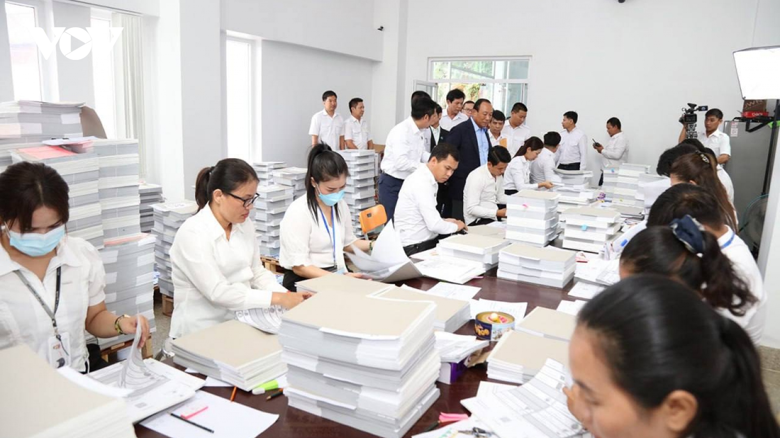 Campuchia in hơn 13 triệu lá phiếu cho bầu cử Quốc hội khóa 7
